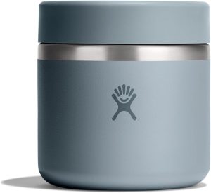 Hydro Flask Food Jar ?C Insulated Stainless Steel. Snack Travel Container for Hot Food & Soup 20 Oz Shale Gray