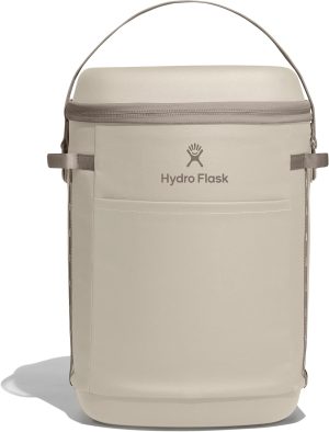 Hydro Flask Carryout Cooler Backpack - Insulated Portable Soft Cooler - 22 L Capacity in Oat