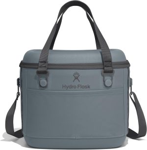 Hydro Flask Carryout Cooler - Insulated Portable Soft Cooler - 15 L Capacity in Shale Gray